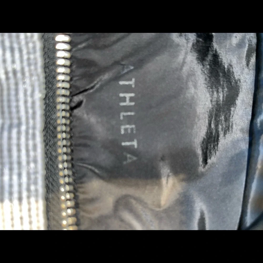 Athleta light gray backpack